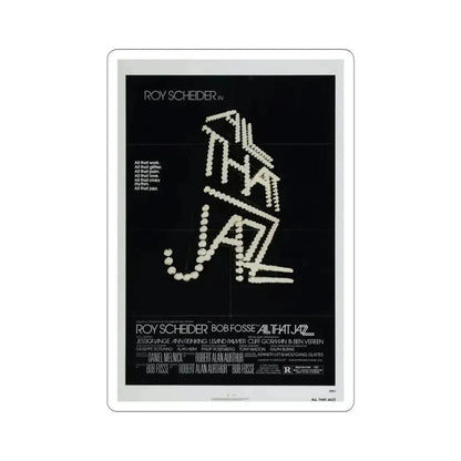 All That Jazz 1979 Movie Poster STICKER Vinyl Die-Cut Decal 4 Inch - The Sticker Space