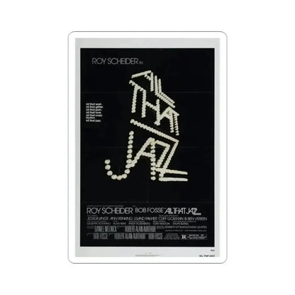All That Jazz 1979 Movie Poster STICKER Vinyl Die-Cut Decal - The Sticker Space