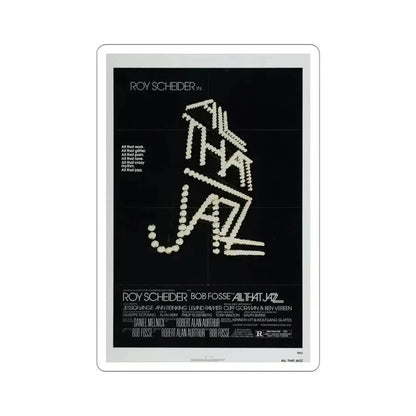 All That Jazz 1979 Movie Poster STICKER Vinyl Die-Cut Decal - The Sticker Space