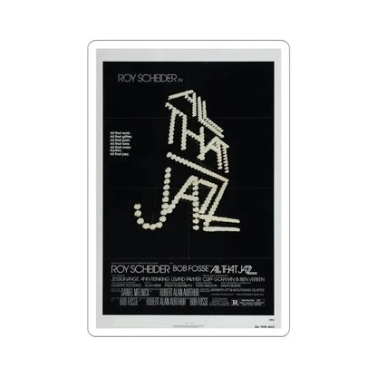 All That Jazz 1979 Movie Poster STICKER Vinyl Die-Cut Decal - The Sticker Space