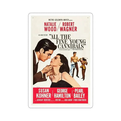 All the Fine Young Cannibals 1960 Movie Poster STICKER Vinyl Die-Cut Decal 6 Inch - The Sticker Space