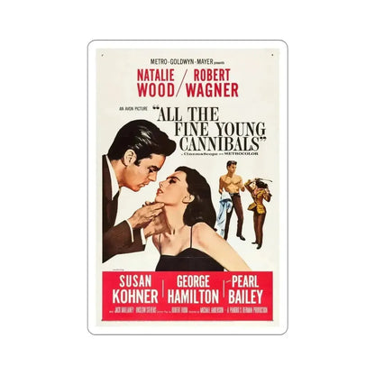 All the Fine Young Cannibals 1960 Movie Poster STICKER Vinyl Die-Cut Decal - The Sticker Space