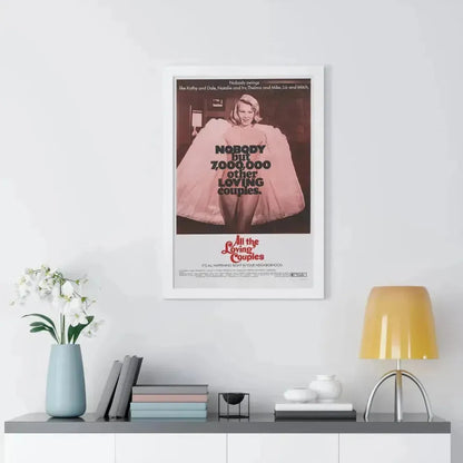 ALL THE LOVING COUPLES 1969 - Framed Movie Poster - The Sticker Space