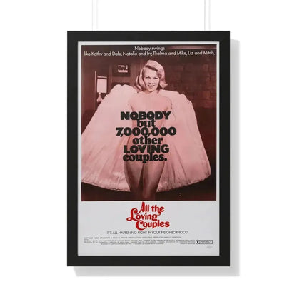 ALL THE LOVING COUPLES 1969 - Framed Movie Poster - The Sticker Space