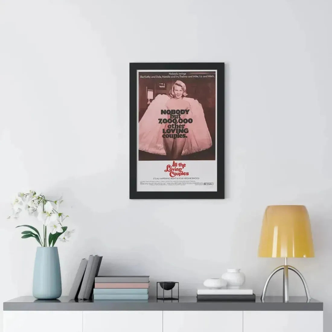 ALL THE LOVING COUPLES 1969 - Framed Movie Poster - The Sticker Space