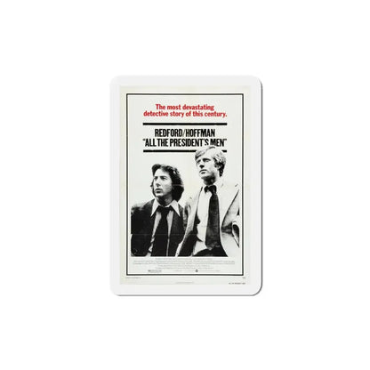 All the President's Men 1976 Movie Poster Refrigerator Magnet 5 Inch - The Sticker Space