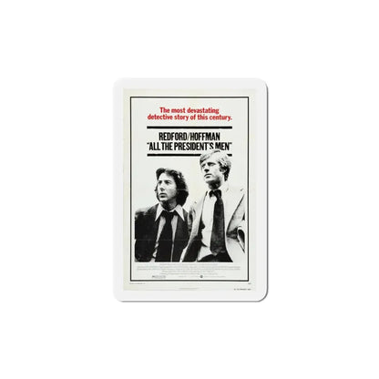 All the President's Men 1976 Movie Poster Refrigerator Magnet 6 Inch - The Sticker Space