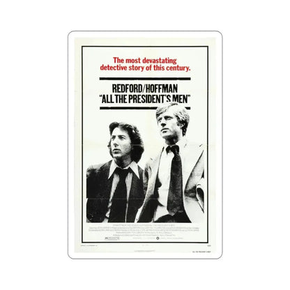 All the President's Men 1976 Movie Poster STICKER Vinyl Die-Cut Decal - The Sticker Space