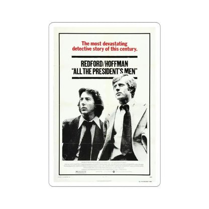 All the President's Men 1976 Movie Poster STICKER Vinyl Die-Cut Decal - The Sticker Space