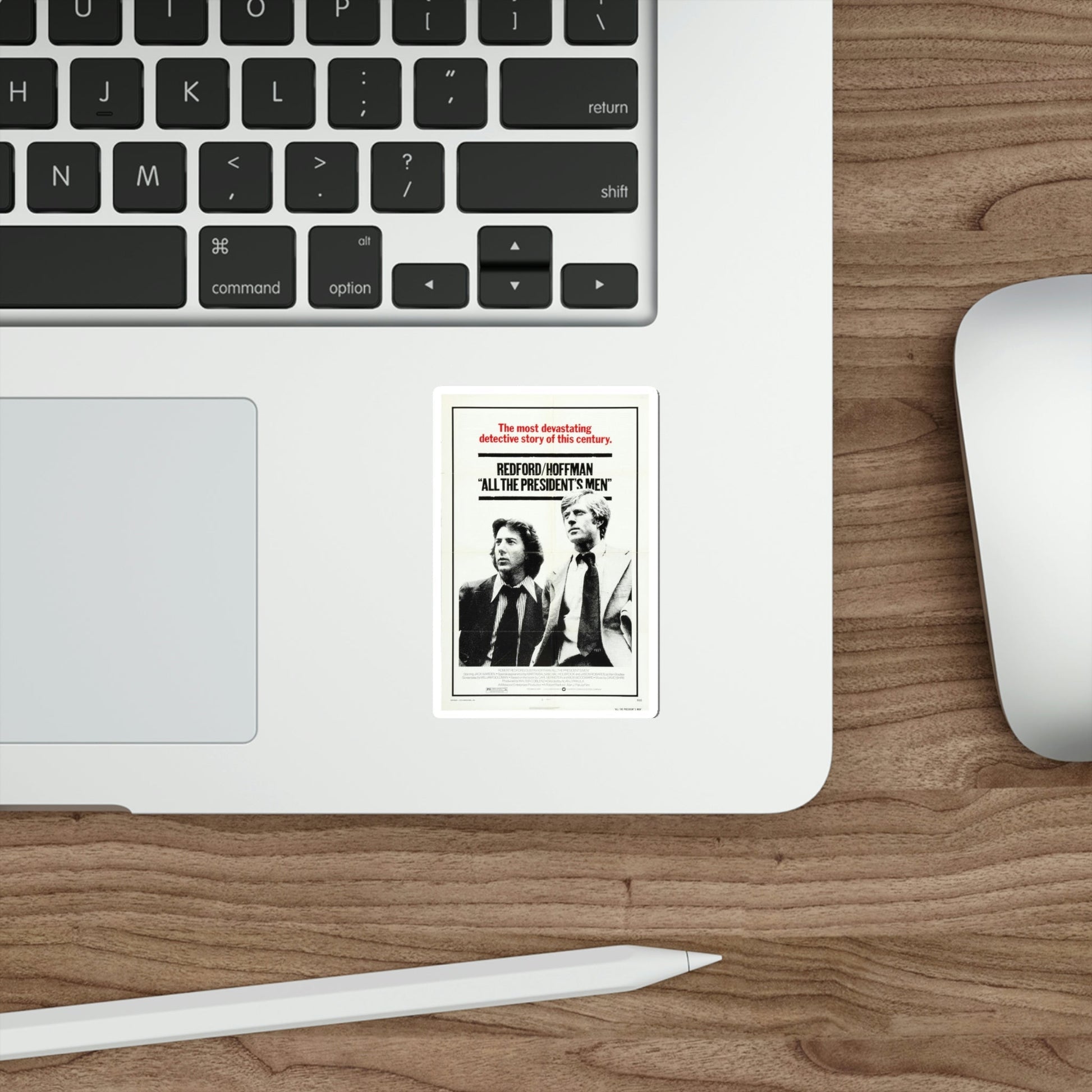 All the President's Men 1976 Movie Poster STICKER Vinyl Die-Cut Decal-The Sticker Space