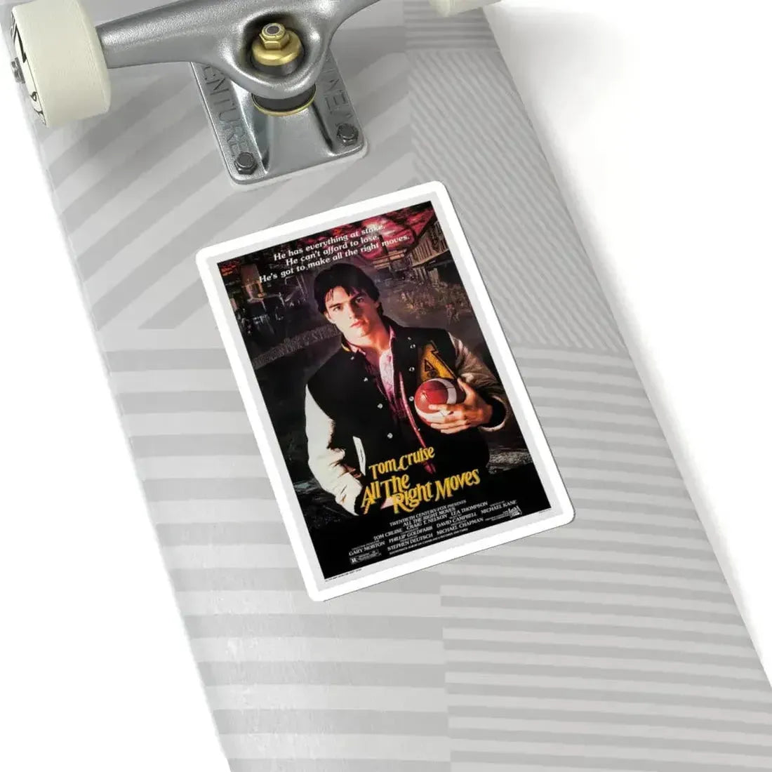 All the Right Moves 1983 Movie Poster - STICKER Vinyl Kiss-Cut Decal - The Sticker Space