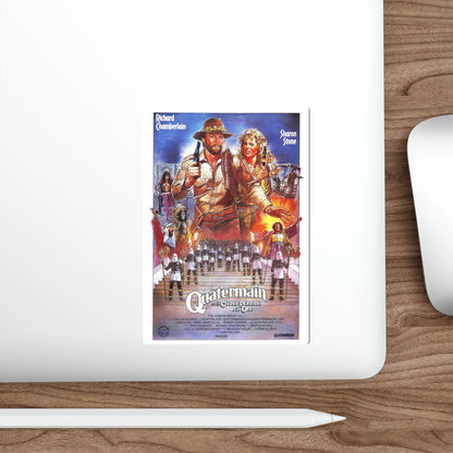 ALLAN QUATERMAIN AND THE LOST CITY OF GOLD 1986 Movie Poster STICKER Vinyl Die-Cut Decal-The Sticker Space