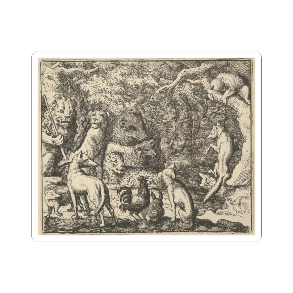 SKU:TSS-STICK-LLRVN-3X3-5 Sizes:3" × 3" Types:White