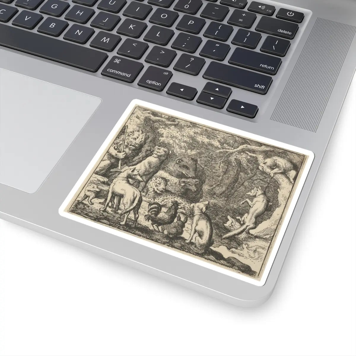 SKU:TSS-STICK-LLRVN-4X4-5 Sizes:4" × 4" Types:White