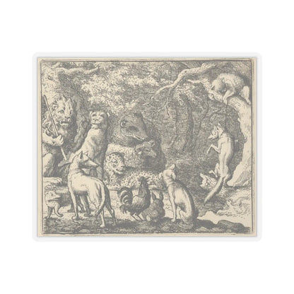 SKU:TSS-STICK-LLRVN-6X6-13SZT Sizes:6" × 6" Types:Transparent