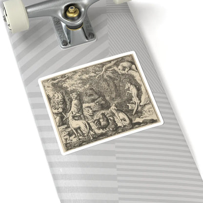 SKU:TSS-STICK-LLRVN-6X6-5 Sizes:6" × 6" Types:White