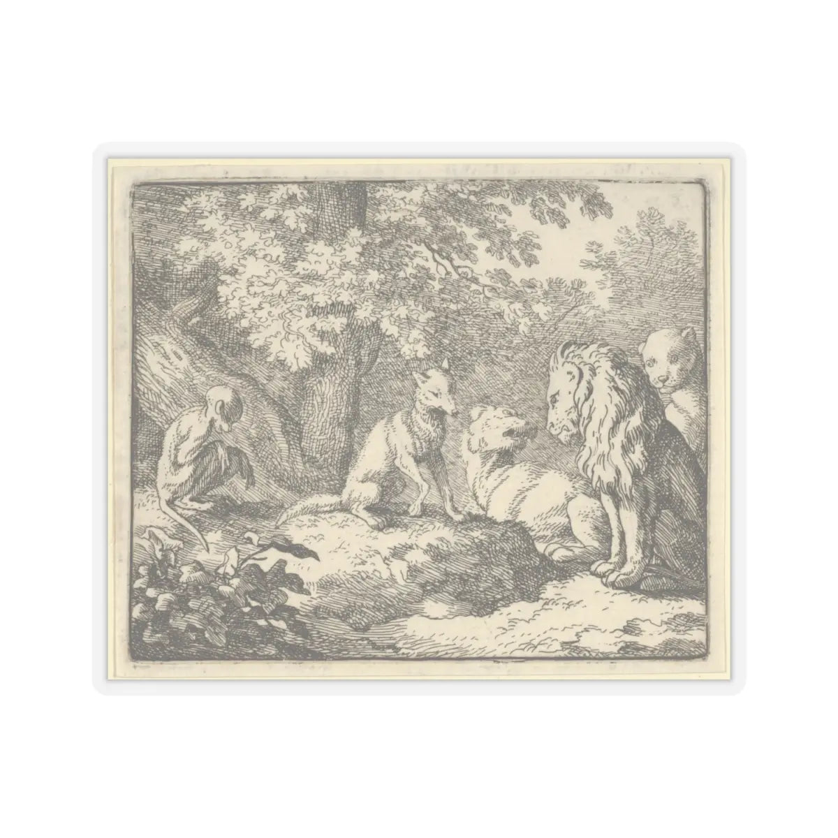 SKU:TSS-STICK-LLRVN-4X4-13SZU Sizes:4" × 4" Types:Transparent