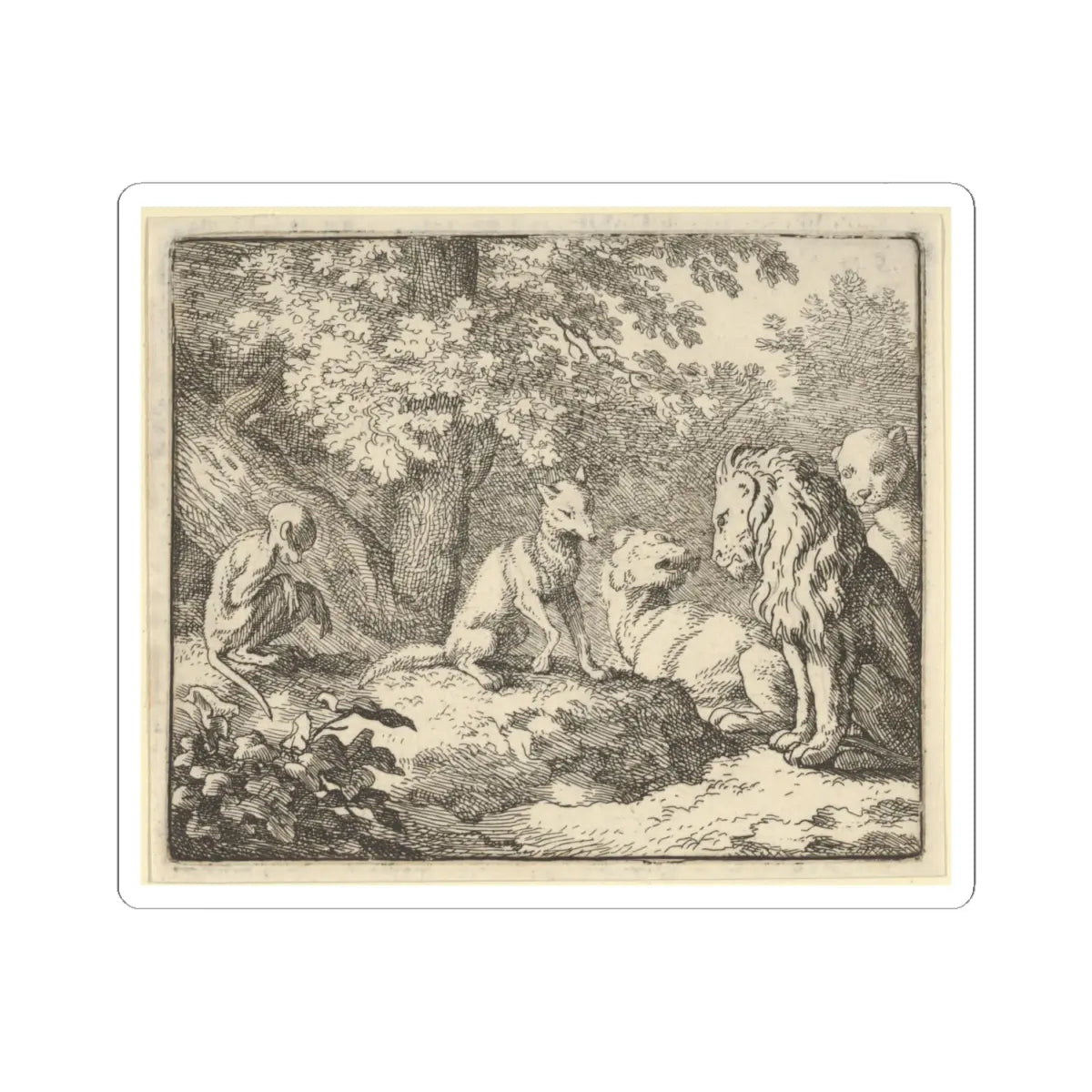 SKU:TSS-STICK-LLRVN-4X4-6 Sizes:4" × 4" Types:White