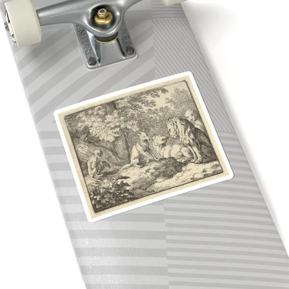 SKU:TSS-STICK-LLRVN-6X6-6 Sizes:6" × 6" Types:White
