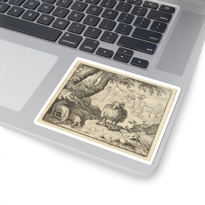 SKU:TSS-STICK-LLRVN-4X4-9 Sizes:4" × 4" Types:White