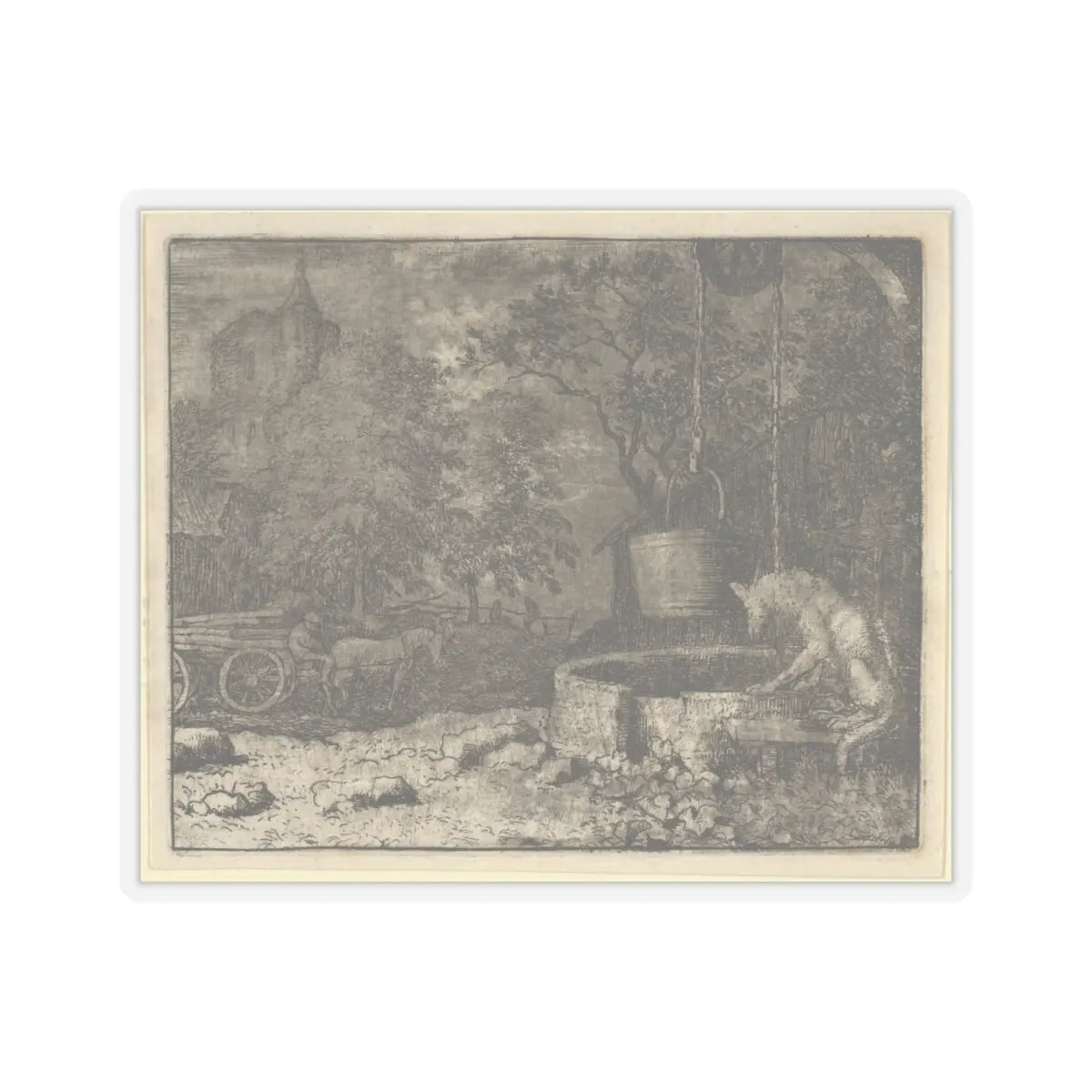 SKU:TSS-STICK-LLRVN-4X4-13T0A Sizes:4" × 4" Types:Transparent