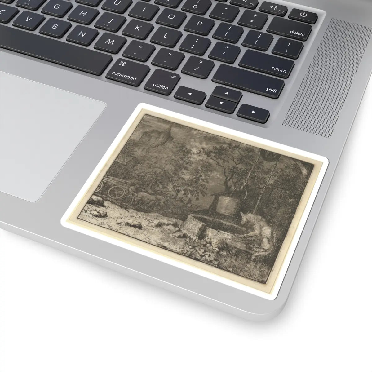 SKU:TSS-STICK-LLRVN-4X4-22 Sizes:4" × 4" Types:White