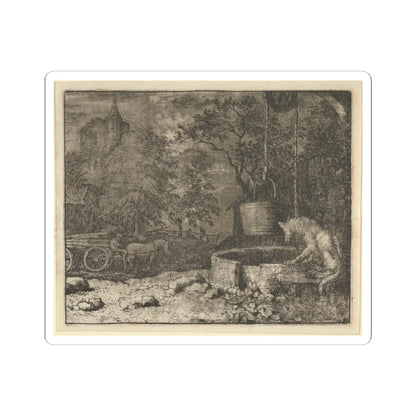 SKU:TSS-STICK-LLRVN-6X6-22 Sizes:6" × 6" Types:White