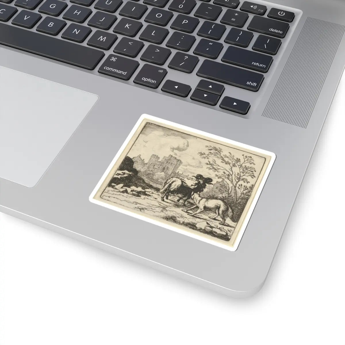SKU:TSS-STICK-LLRVN-3X3-25 Sizes:3" × 3" Types:White