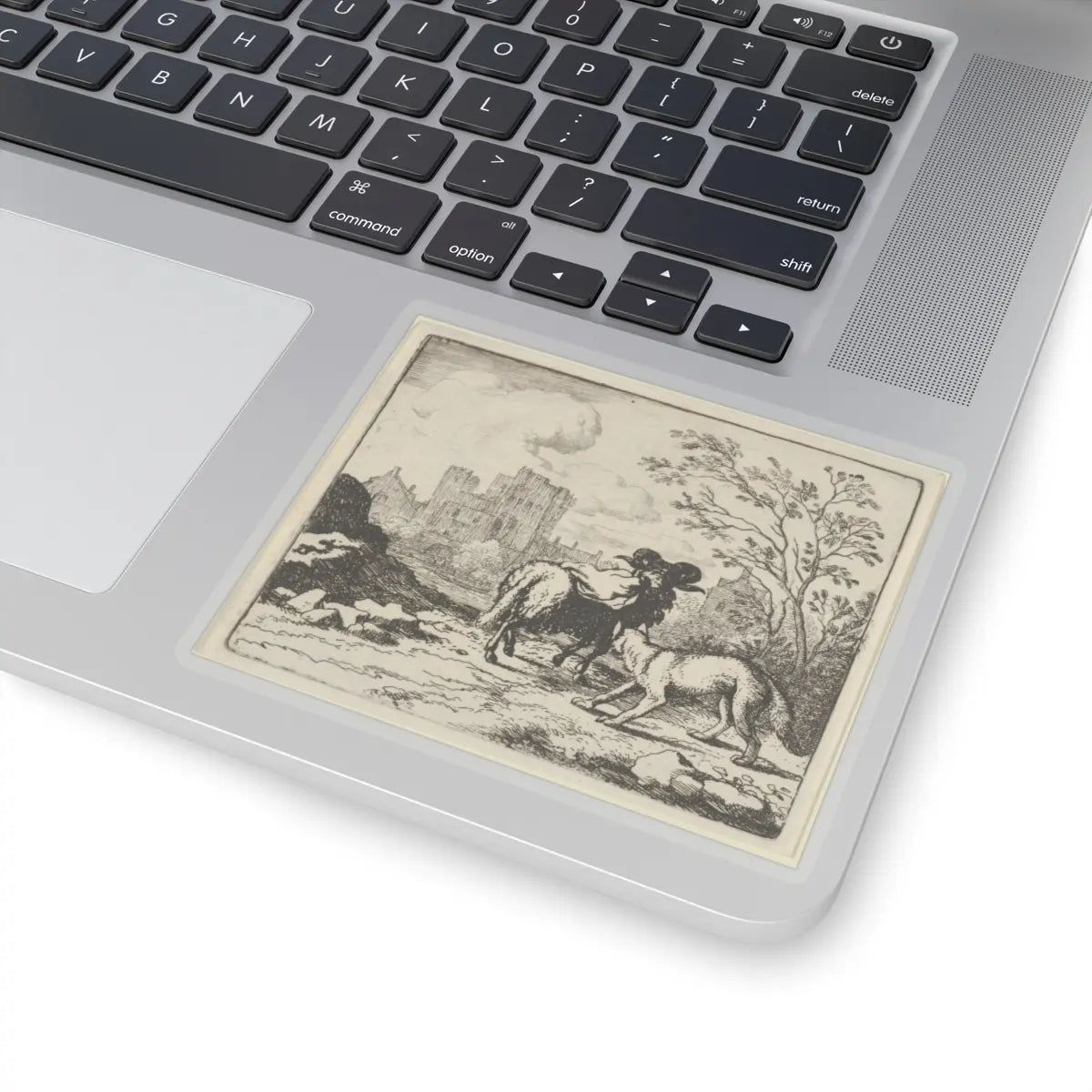 SKU:TSS-STICK-LLRVN-4X4-13T0D Sizes:4" × 4" Types:Transparent