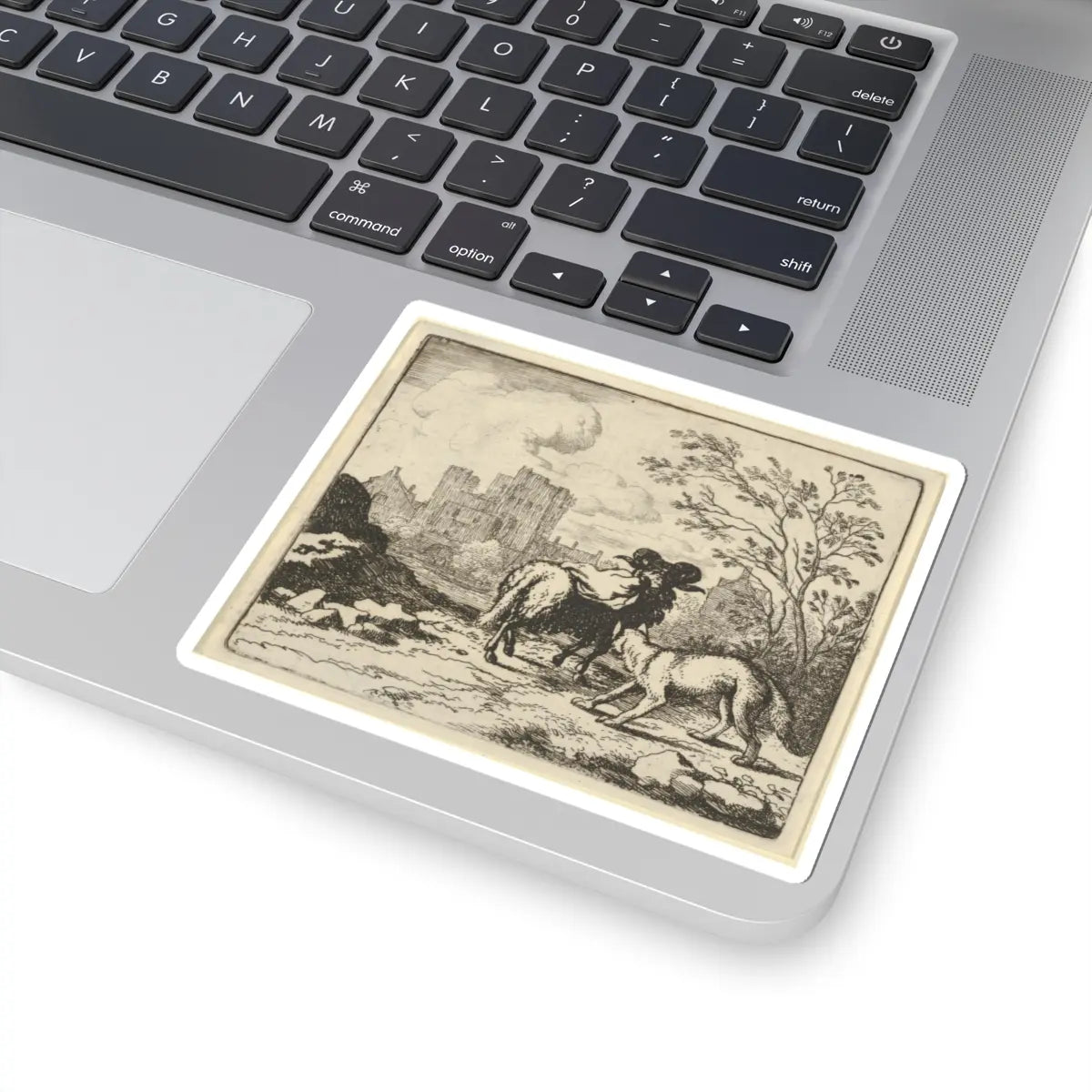 SKU:TSS-STICK-LLRVN-4X4-25 Sizes:4" × 4" Types:White