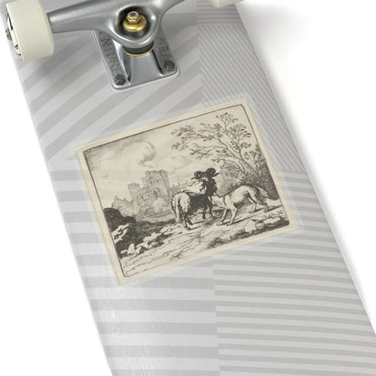SKU:TSS-STICK-LLRVN-6X6-13T0D Sizes:6" × 6" Types:Transparent