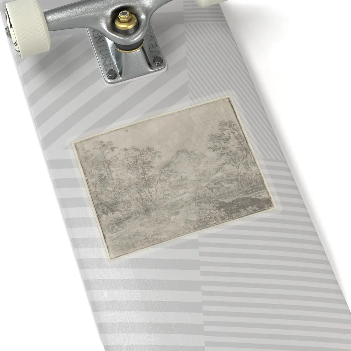 SKU:TSS-STICK-LLRVN-6X6-13T0P Sizes:6" × 6" Types:Transparent
