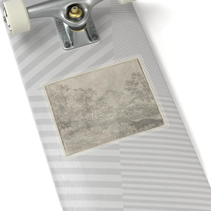 SKU:TSS-STICK-LLRVN-6X6-13T0P Sizes:6" × 6" Types:Transparent