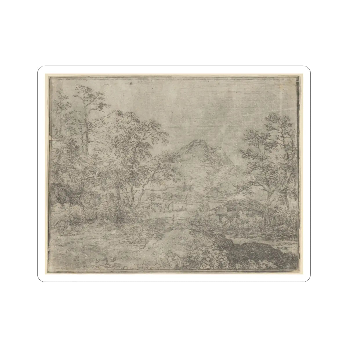 SKU:TSS-STICK-LLRVN-6X6-37 Sizes:6" × 6" Types:White