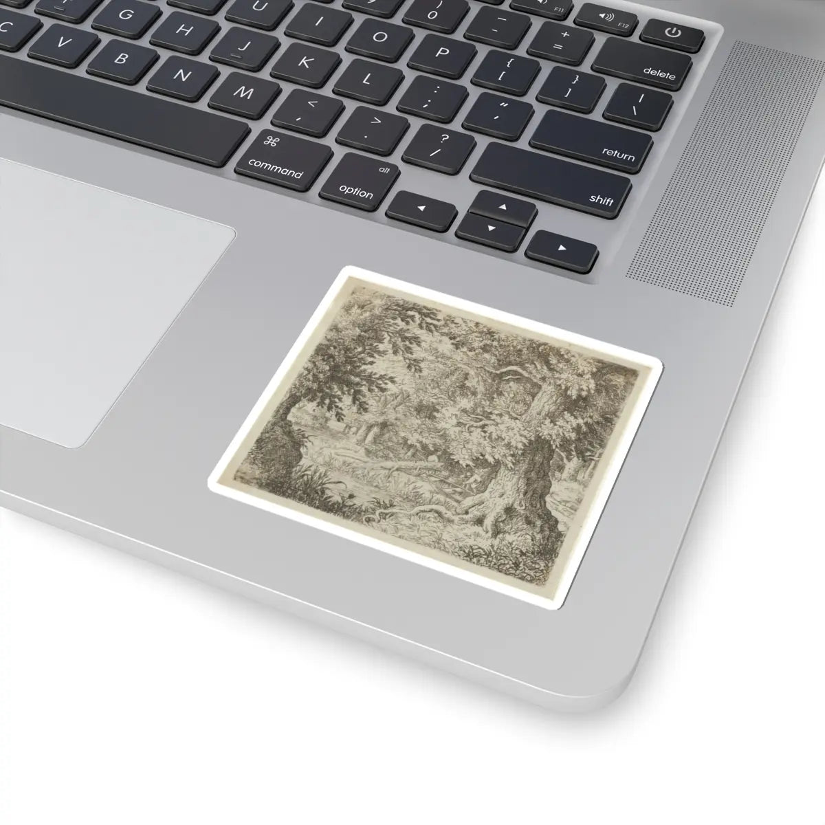 SKU:TSS-STICK-LLRVN-3X3-38 Sizes:3" × 3" Types:White