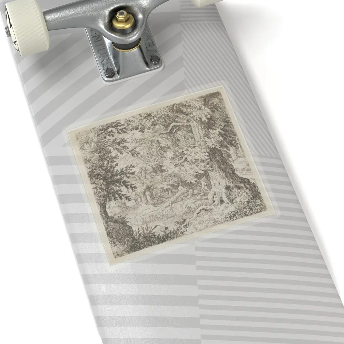 SKU:TSS-STICK-LLRVN-6X6-13T0Q Sizes:6" × 6" Types:Transparent