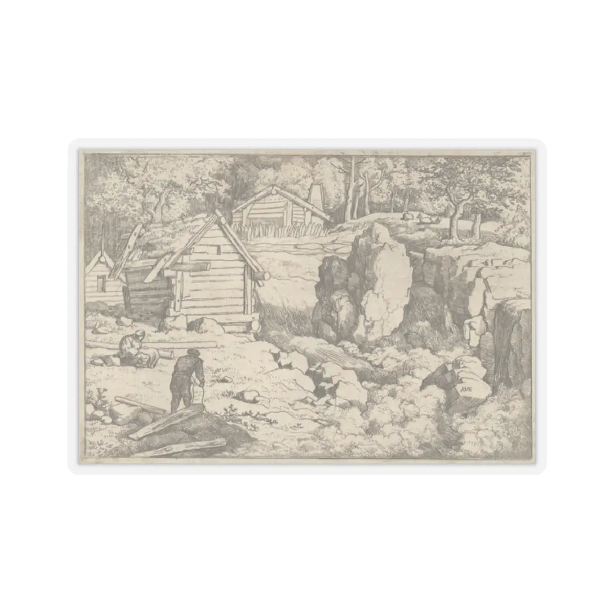 SKU:TSS-STICK-LLRVN-2X2-13T0R Sizes:2" × 2" Types:Transparent