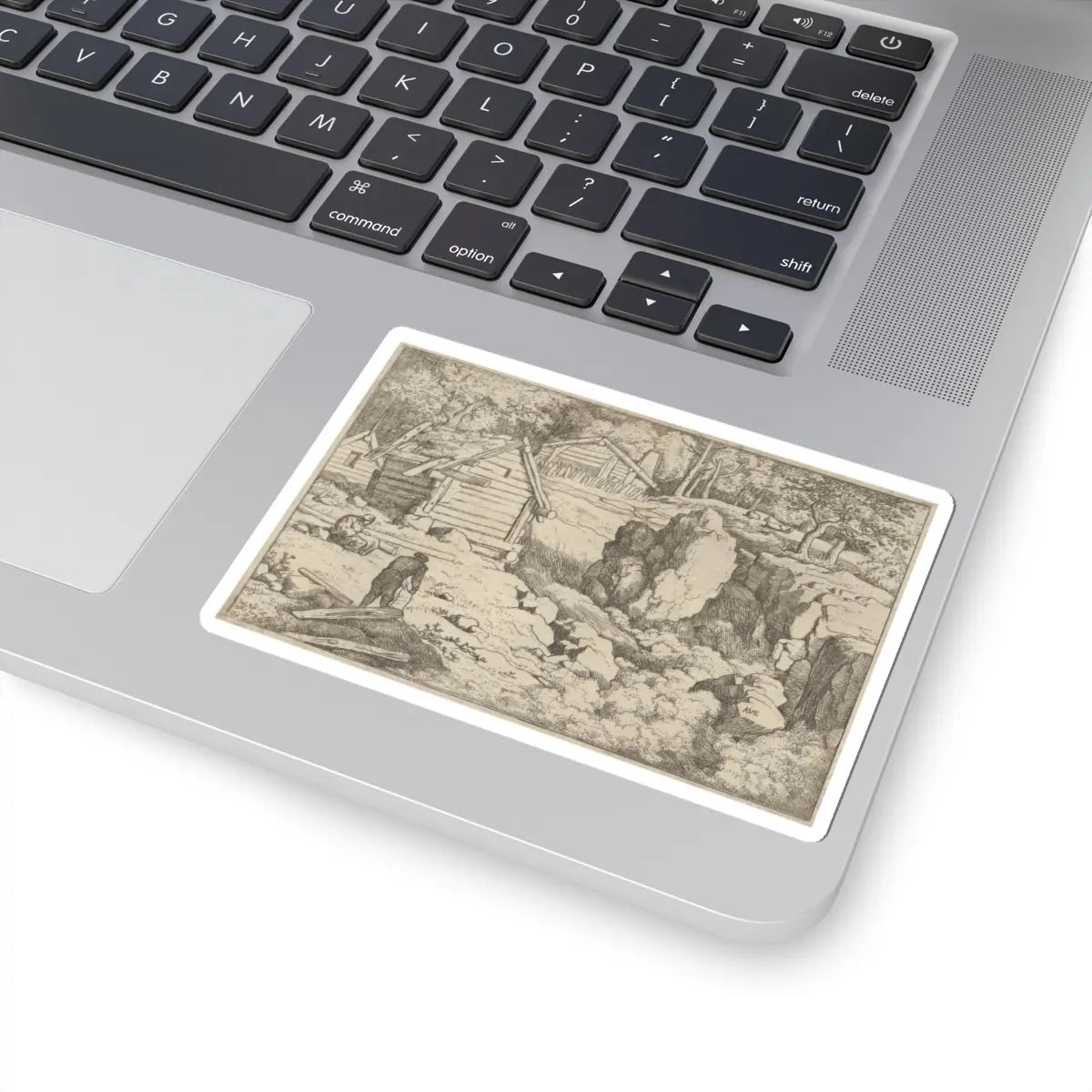 SKU:TSS-STICK-LLRVN-4X4-39 Sizes:4" × 4" Types:White