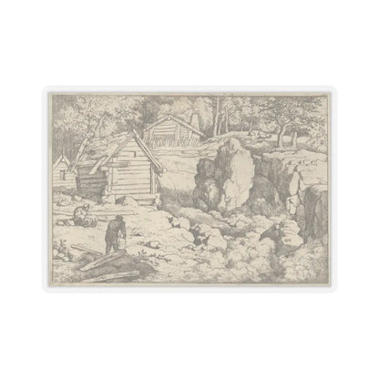 SKU:TSS-STICK-LLRVN-6X6-13T0R Sizes:6" × 6" Types:Transparent