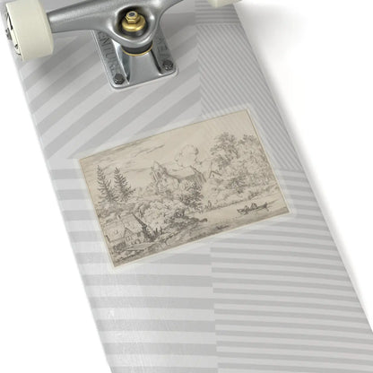 SKU:TSS-STICK-LLRVN-6X6-13T0T Sizes:6" × 6" Types:Transparent