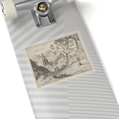 SKU:TSS-STICK-LLRVN-6X6-13T0Y Sizes:6" × 6" Types:Transparent