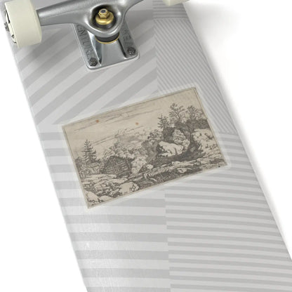 SKU:TSS-STICK-LLRVN-6X6-13T10 Sizes:6" × 6" Types:Transparent