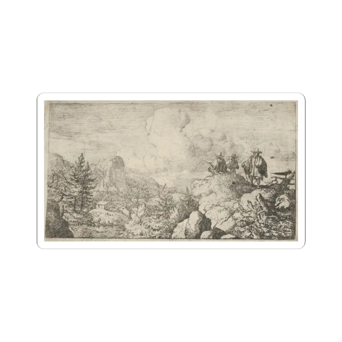 SKU:TSS-STICK-LLRVN-4X4-49 Sizes:4" × 4" Types:White