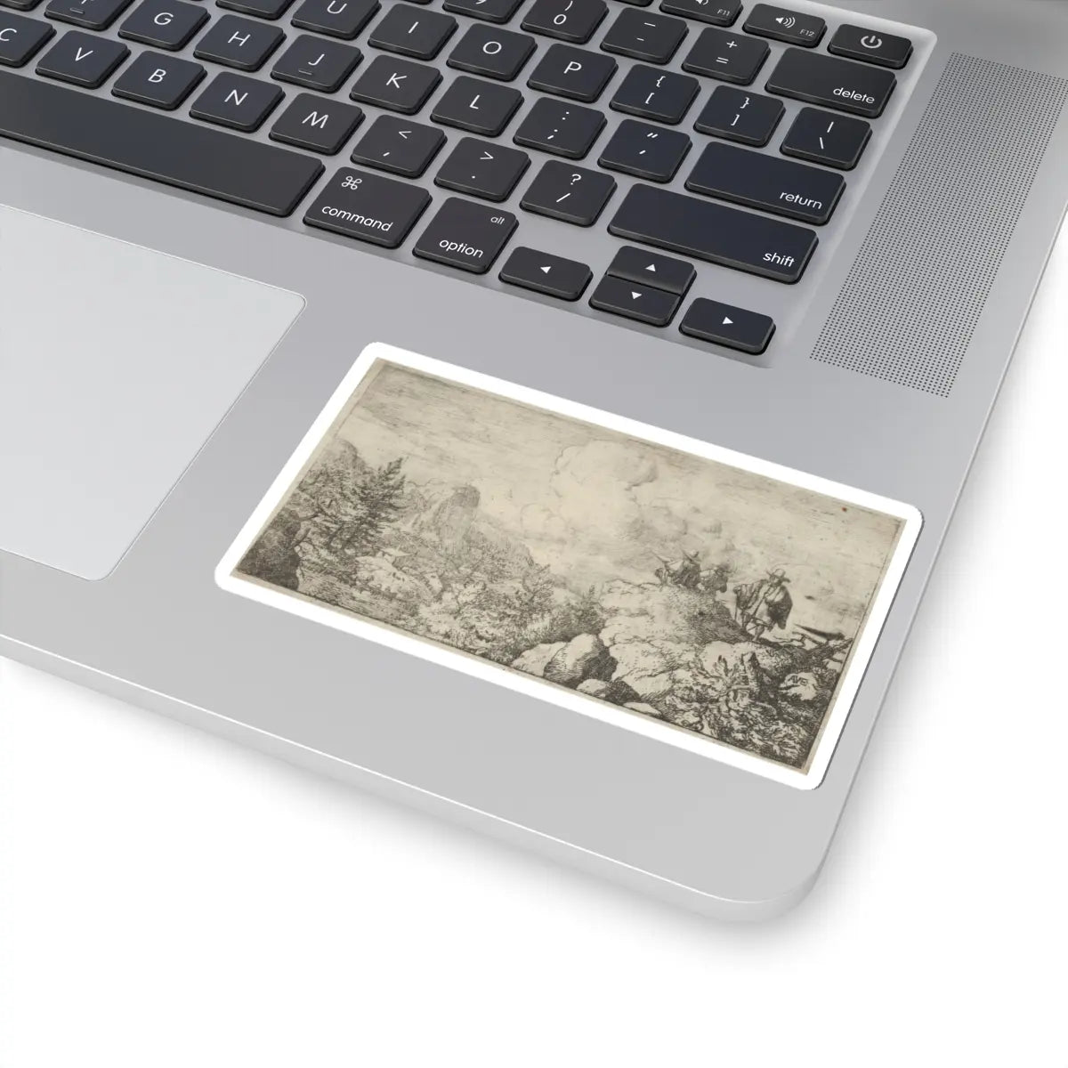SKU:TSS-STICK-LLRVN-4X4-49 Sizes:4" × 4" Types:White