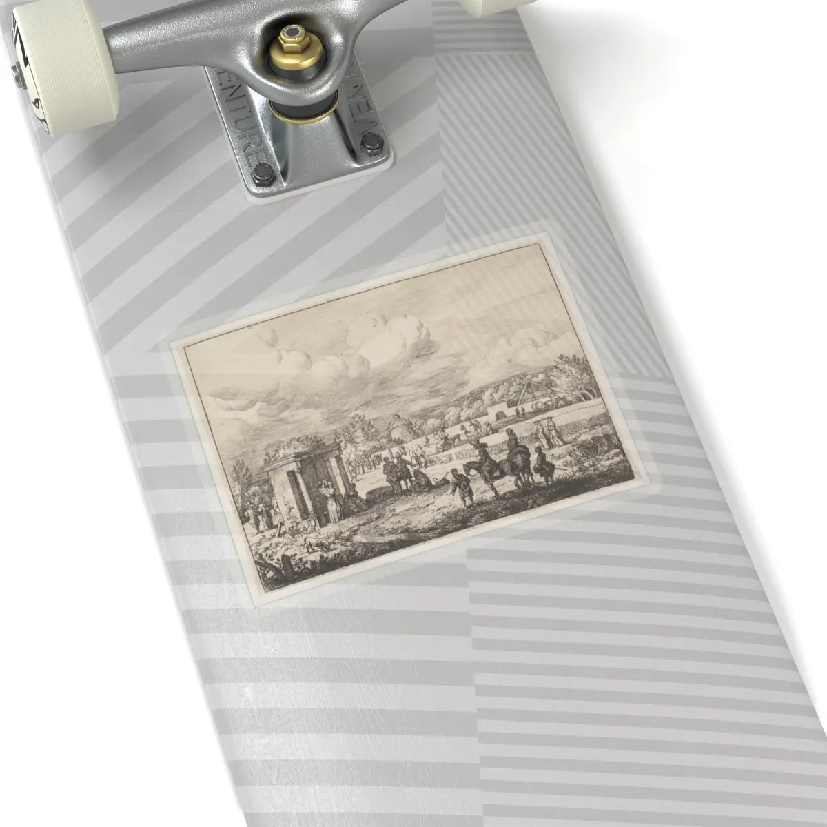 SKU:TSS-STICK-LLRVN-6X6-13T13 Sizes:6" × 6" Types:Transparent