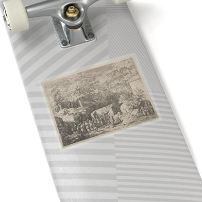 SKU:TSS-STICK-LLRVN-6X6-13T15 Sizes:6" × 6" Types:Transparent