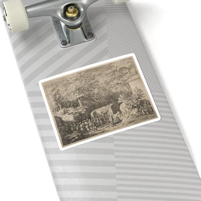 SKU:TSS-STICK-LLRVN-6X6-53 Sizes:6" × 6" Types:White