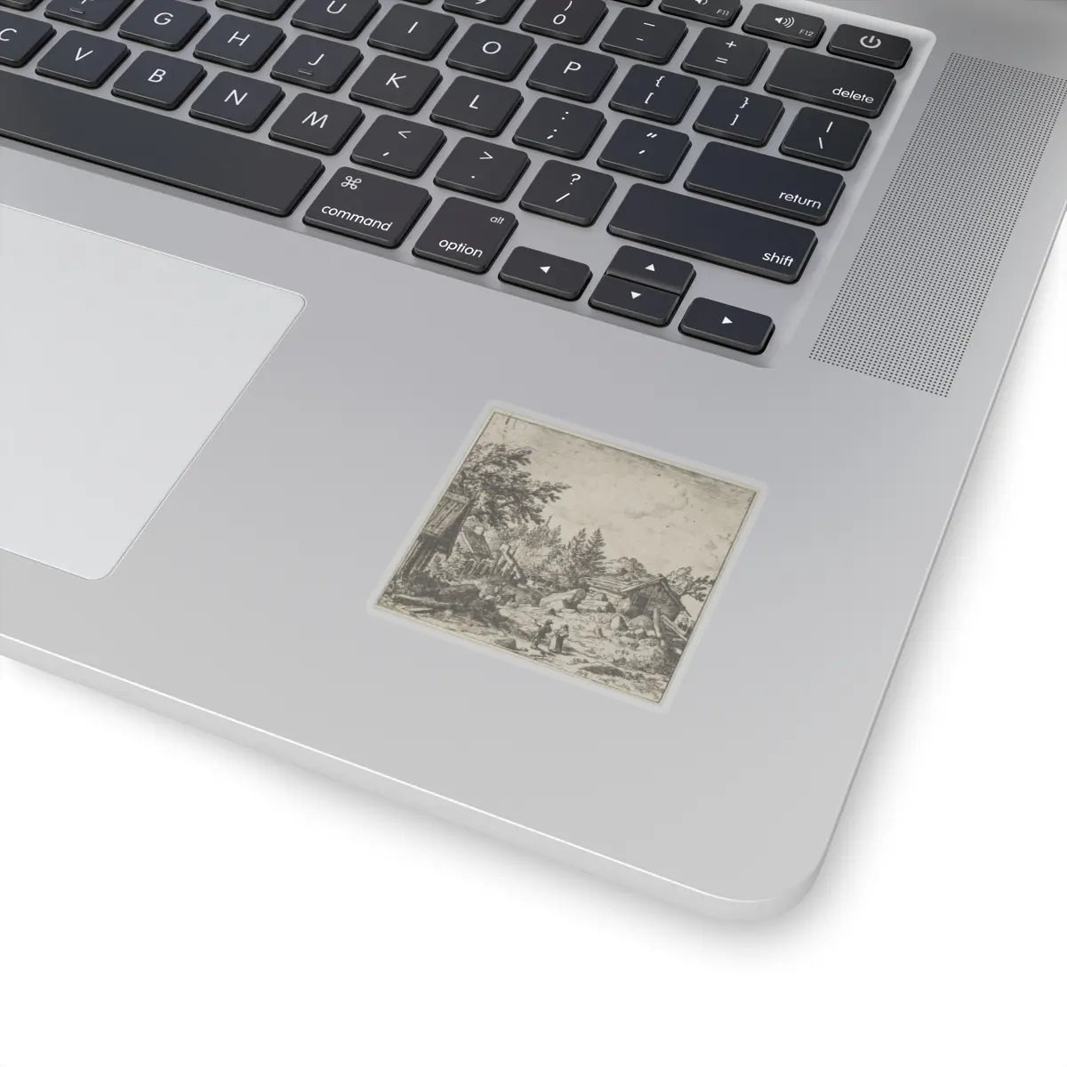 SKU:TSS-STICK-LLRVN-2X2-13T18 Sizes:2" × 2" Types:Transparent
