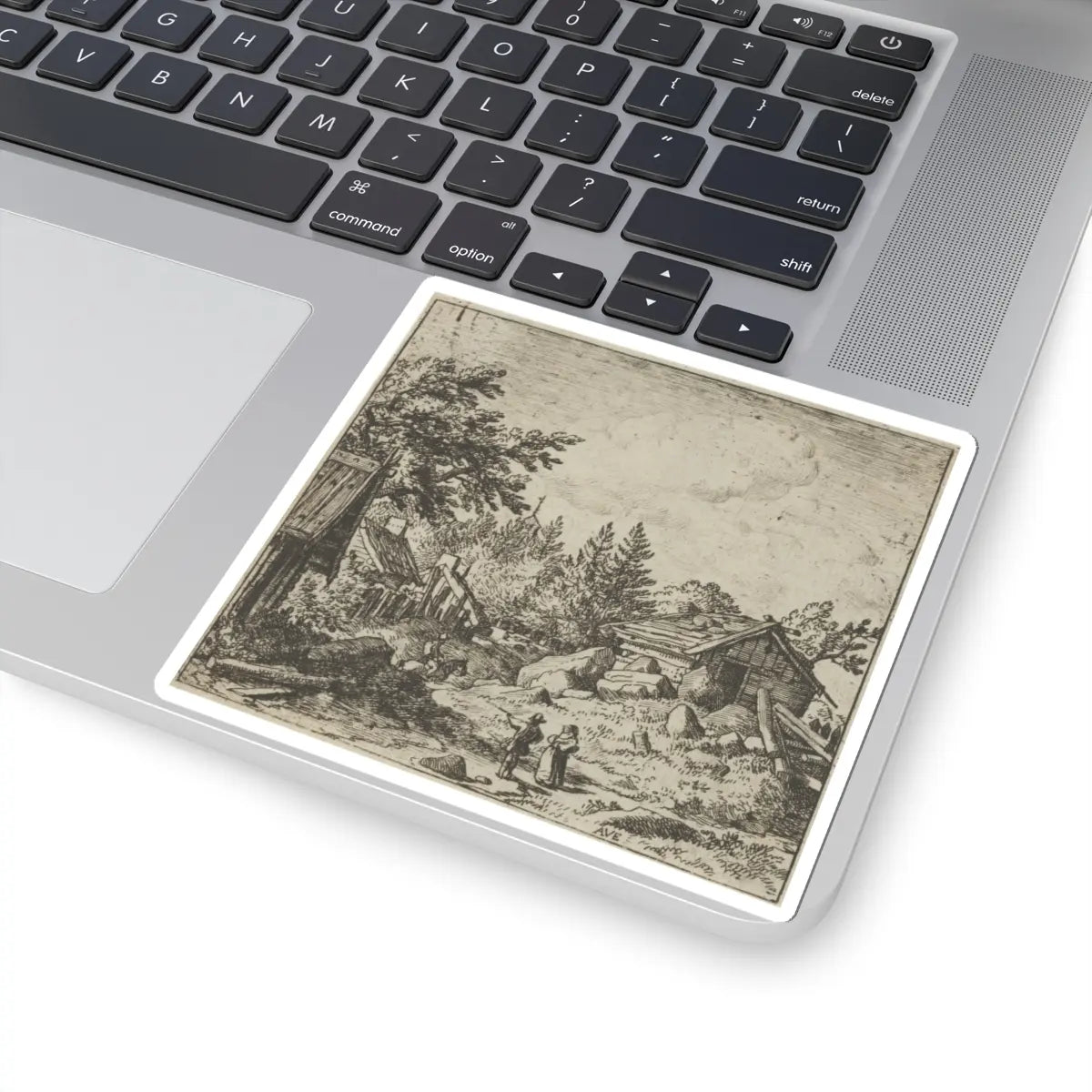 SKU:TSS-STICK-LLRVN-4X4-56 Sizes:4" × 4" Types:White