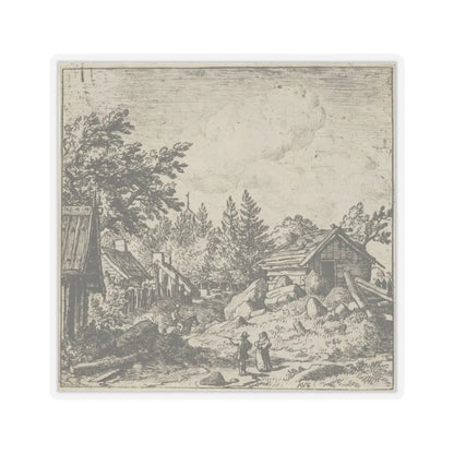 SKU:TSS-STICK-LLRVN-6X6-13T18 Sizes:6" × 6" Types:Transparent